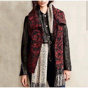 ⚡️Anthropologie Textured Wool Open Front Vest⚡️